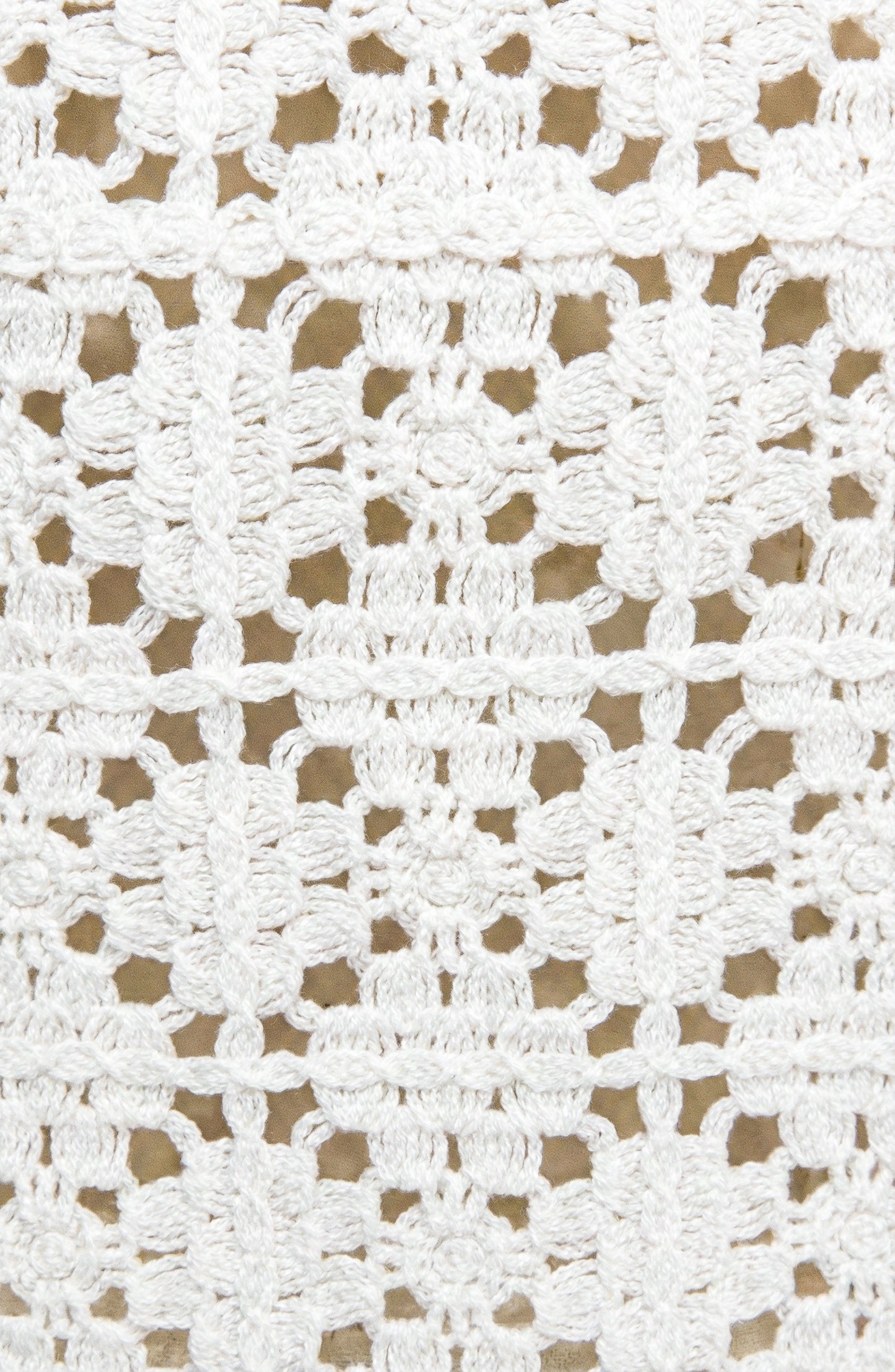 Two Piece Crochet Knit Set with Button Front Cardigan and Shorts