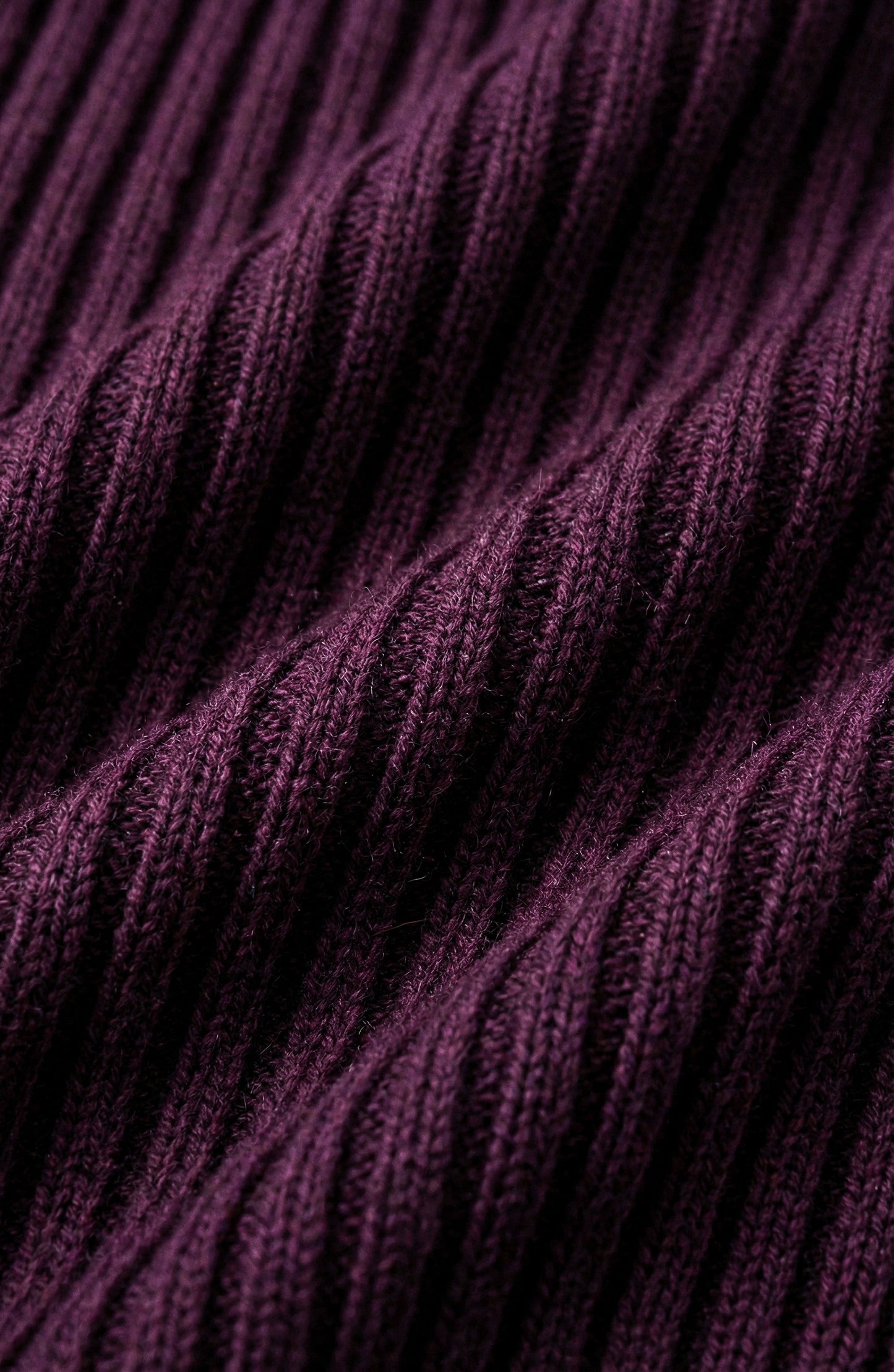 Sleeveless Sweater Vest with Zip Front and Ribbed Knit