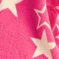 Cozy Star Pattern Sweater with Relaxed Fit and Soft Knit