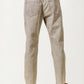 High Rise Drawstring Denim Pants with Oversized Patch Pockets