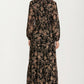 Long Sleeve Maxi Dress with Smocked Waist
