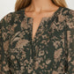 Long Sleeve Maxi Dress with Smocked Waist